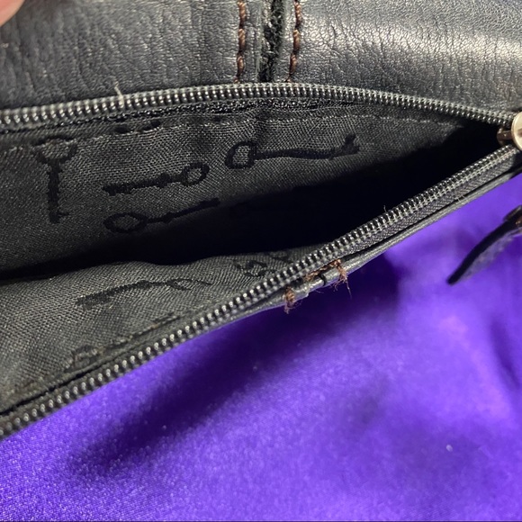 📌Vintage like New Fossil Key Cow Hide Leather Tri-fold Wallet, 16 Card Slots - Picture 3 of 13